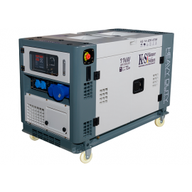 Generator de curent diesel monofazat 11 kW KS 14-2DE ATSR insonorizat
